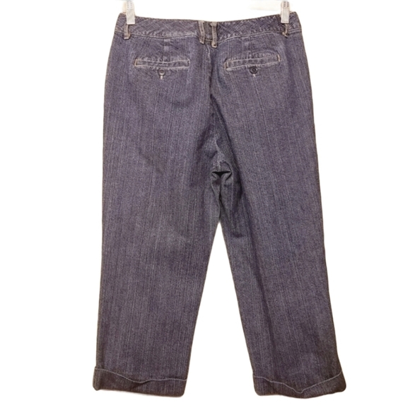 Talbots | Cropped Stretch Jeans w/ Cuffs (Size 8) - Picture 12 of 12